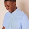 Amazon Essentials Oxford Shirts for Men - Regular-Fit, Short-Sleeve, Blue, XX-Large view 4