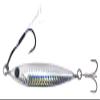 ZEAKE Metal Jig RS001, R Sardine, 1.1 oz (30 g), Metallic Silver view 1