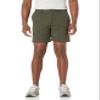Amazon Essentials Men's Slim-Fit 7" Chino Shorts, Dark Olive, 34 view 1