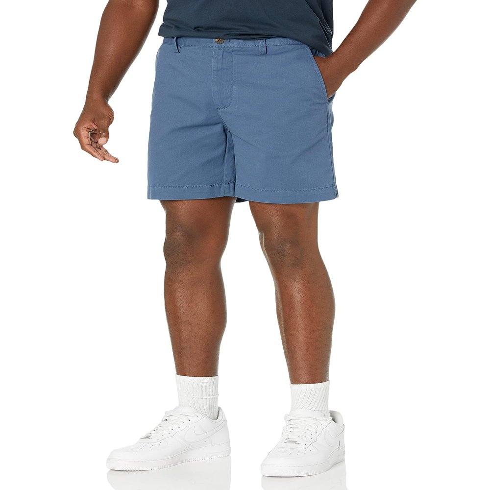 Amazon Essentials Men's Slim-Fit 7" Short Shorts, -blue, 33