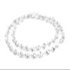 The Bead Chest Recycled Paper Bead Necklace from Uganda - Fair Trade African Jewelry (White & Black) view 3