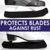 Athletico Ice Skate Blade Covers - Guards for Hockey Skates, Figure Skates, and Ice Skates - Skating Soakers Cover Blades from Youth to Adult Size - Men, Women, Kids (Small, Black) view 3
