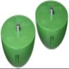 Cando MVP Balance System Products, Pair of Green Balls, Moderate Level view 1