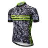 Bike Short Sleeve Cycling Jersey Men Sports MTB Breathable Riding Top Shirts Camo XXL view 1