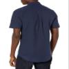 Amazon Essentials Men's Button-Up Shirts - Slim-Fit Short-Sleeve Pocket Oxford - Comfort and Style, Navy, X-Small view 2
