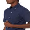 Amazon Essentials Men's Button-Up Shirts - Slim-Fit Short-Sleeve Pocket Oxford - Comfort and Style, Navy, X-Small view 3
