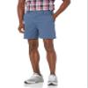 Amazon Essentials Men's Classic-Fit 7" Chino Shorts, Deep Blue, 28 view 1