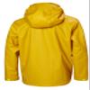 Helly Hansen Junior Moss Jacket - Unisex Coat with HELOX, YKK Zipper, Detachable Hood, Adjustable Cuffs & Hem, Hand Pockets, 344 Essential Yellow - 14 view 3