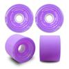 Yocaher Kicktail concave Pro Longboard Complete Cruiser Freeride Skateboard and Decks (Complete - Kicktail - Geometric Purple) view 3