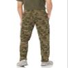 Amazon Essentials Men's Slim-Fit Stretch Cargo Pant (Available in Big & Tall), Green Camo, 32W x 29L view 3