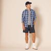 Amazon Essentials Men's Classic-Fit 7" Chino Shorts, Dark Navy, 36 view 3