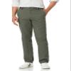 Amazon Essentials Men's Straight-Fit Wrinkle-Resistant Flat-Front Chino Pant, Dark Olive, 31W x 34L view 1