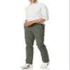 Amazon Essentials Men's Straight-Fit Wrinkle-Resistant Flat-Front Chino Pant, Dark Olive, 31W x 34L view 4