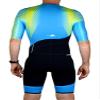 Kiwami Men's Tokyo LD Aero Trisuit (Black Blue Lime, Large) view 4