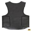 HILASON Kids Junior Youth Horse Riding Pro Rodeo Leather Protective Vest Blue/Metallic Red view 4