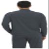 KOI Basics Unisex 448 Hayden Scrub Jacket (Charcoal, 5X-Large) view 3