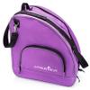 Athletico Ice & Inline Skate Bag - Premium Bag to Carry Ice Skates, Roller Skates, Inline Skates for Both Kids and Adults (Purple with Black Trim), Purple With Black Trim, L, Detachable,Durable view 1