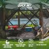 CLAM Quick-Set Camping Tent Footprint Mat, 150" x 150" Pavilion Ground Tarp and Waterproof Outdoor Flooring for Screen Tents and Canopies view 3