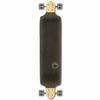 Yocaher Drop Down Complete Longboard 41.25" x 10" Maple Wood w/Premium Black Grip Tape. Build for Cruiser Commuting, Carving, Cruising and Downhill Riding - Geometric Green view 2