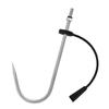 SANLIKE Fishing Gaff Fishing Hook - Stainless Steel Extra Strong Sharp Fishing Gaff Hook for Saltwater Freshwater Fishing with Protection Cover, 6MM Screw Thread view 1