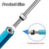 SANLIKE Fishing Gaff Fishing Hook - Stainless Steel Extra Strong Sharp Fishing Gaff Hook for Saltwater Freshwater Fishing with Protection Cover, 6MM Screw Thread view 3