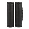 Bicycle Comfort Grips Bar Ends Leather Black,2 Pair Mountain Bike Handlebar Grips Brown Vintage Retro Artificial Leather Handle Grips for Cycling Road Mountain Bike ycle Nonslip(Black) view 1
