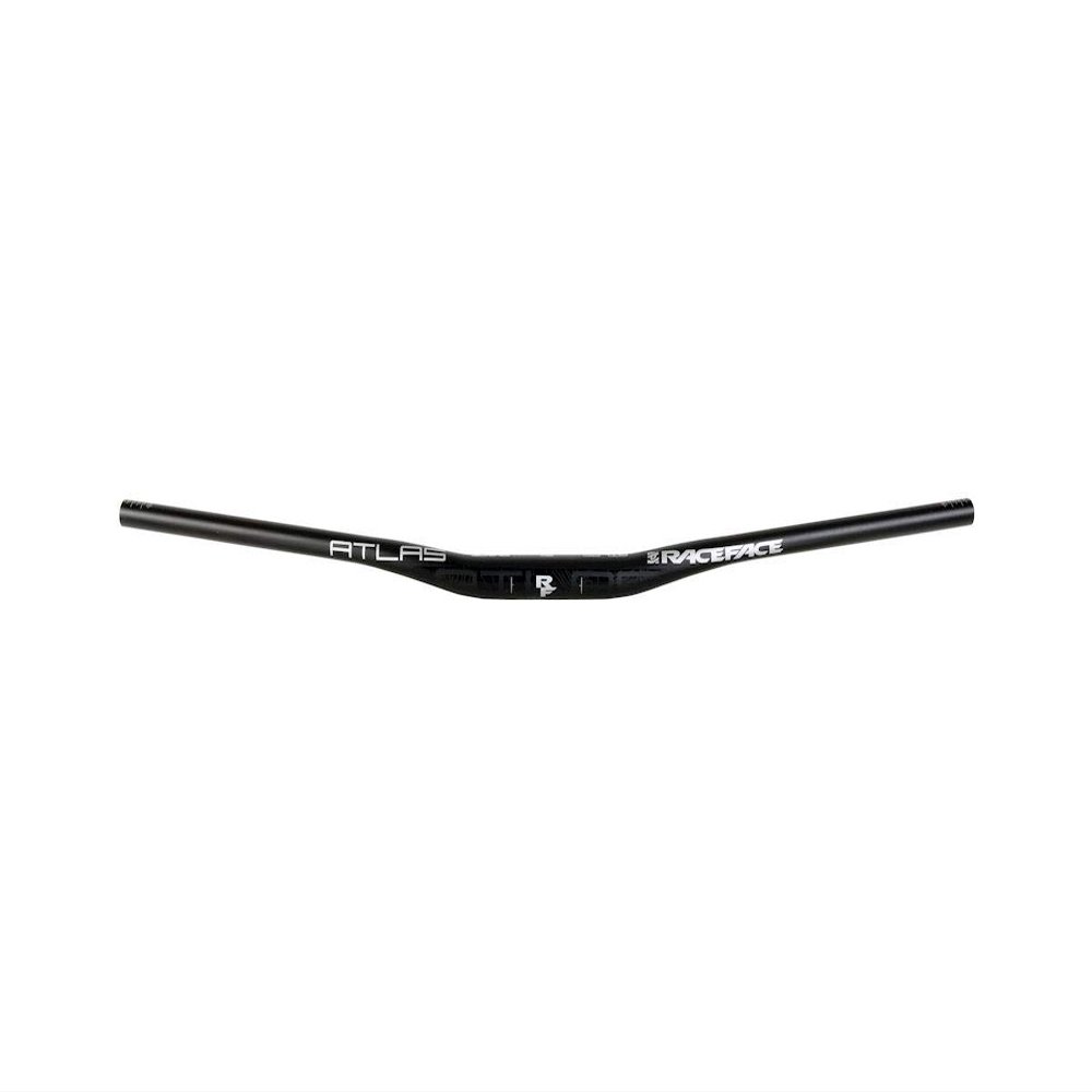 Race Face ATLAS Handlebar Raised 20 mm-35 x 820-Black Adult Unisex, 820 mm