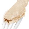 Holiberty Women Cooling Long Cycling Driving Golf Arm Sun Sleeves UV Protection Lace Foral Party Gloves view 4