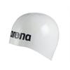 Arena Unisex Adult Pro II Molded Swim Cap for Training and Racing, 100% Silicone, One Size, White view 1