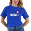 Go All Out XX-Large Royal Blue Adult France Football Soccer Jersey Style T-Shirt view 2