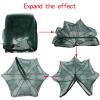 6/12 Holes Automatic Fishing Net Shrimp Cage Nylon Foldable Crab Fish Trap Cast (6 Hole) Blue Crab Traps view 2