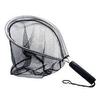 Handle Net Nomad Rubber Fish Nylon Mesh Trout Bag Tackle, Fly Fishing Landing view 1