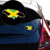 Yoonek Graphics Jamaican Decal Sticker for Car Window, Laptop and More # 961 (4" x 8.8") view 1