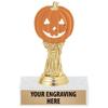 6" Orange Pumpkin Trophies - Personalized Halloween Trophy Award 50 Pack Prime view 1
