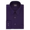 Van Heusen Men's Dress Shirt Regular Fit Poplin Solid, Purple Velvet, 17.5" Neck 36"-37" Sleeve view 3
