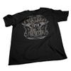 1976 Birthday Shirt for Men - Vintage 1976 Aged to Perfection - Metal Vintage - 50th Birthday Gift - Charcoal-002-4X view 4