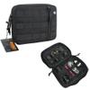 EXCELLENT ELITE SPANKER Molle Admin Pouch Tactical EDC Tool Pouch Military Nylon Holder Modular Utility Organizer Bag(Black) view 1