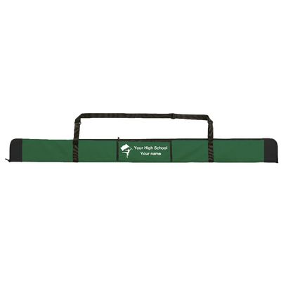 Sportwaves Custom Color Guard Flag Bag - 78 inch for Winter Guard and Marching Band (Dark Green)