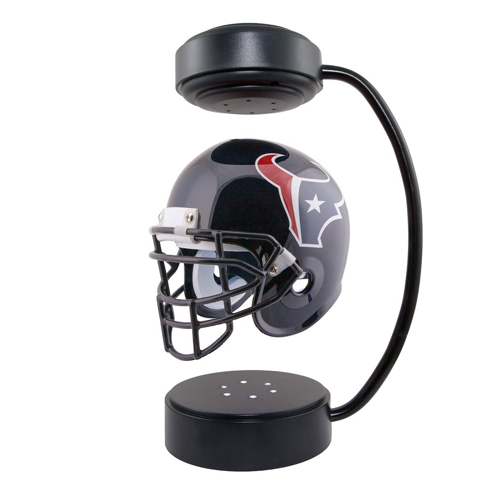Pegasus Sports NFL Rotating Levitating Hover Helmet with LED Lighting, Houston Texans