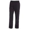 Chef Code Modern Fit Unisex Cargo Chef Pants, Elastic Waist CC220 (Black, S) view 1