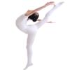 90 Denier Footed Women Tights White Dance Pantyhose Opaque view 2