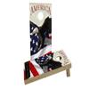 in God We Trust Bald Eagle Custom Cornhole Board Game Set view 1