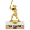 6" Gold T-Ball Trophies - Custom Girls T Ball Trophy Award 50 Pack Prime view 1