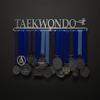 Allied Medal Hangers - Taekwondo - Female Figure (24" Wide with 1 Hang bar) - Multiple Variations Offered! view 2