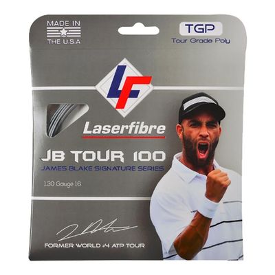 Laserfibre JB Tour 100 Tennis String Silver