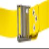 Cressi Malta Quick-Release Elastic Belt w/Metal Buckle Elastic Belts, Yellow view 3