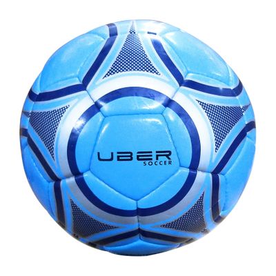 Rugged Soccer Trainer Ball (Cyan/Silver, 3)