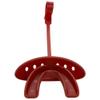 ADAMS USA 3-In-1 Lip Protector Varisty Mouth Guard with Strap, Scarlet view 1