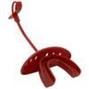 ADAMS USA 3-In-1 Lip Protector Varisty Mouth Guard with Strap, Scarlet view 3