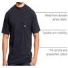 ARIAT Mens Rebar Cotton Strong T-Shirt Heather Grey view 3